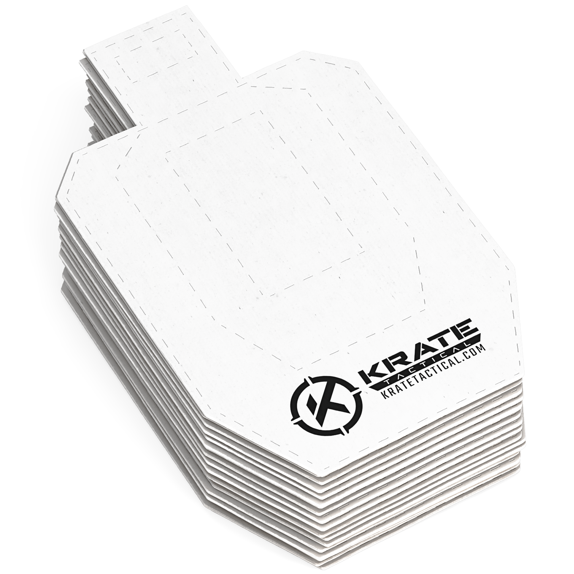 Half-Size Competition Cardboard Targets - 20 Pack