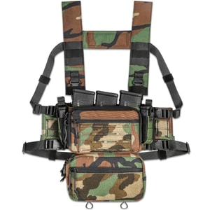 ACETAC S.O.P. Micro Chest Rig - Woodland Camo