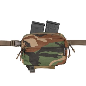 THE SWAG V2 Hybrid Fanny Pack - Woodland Camo