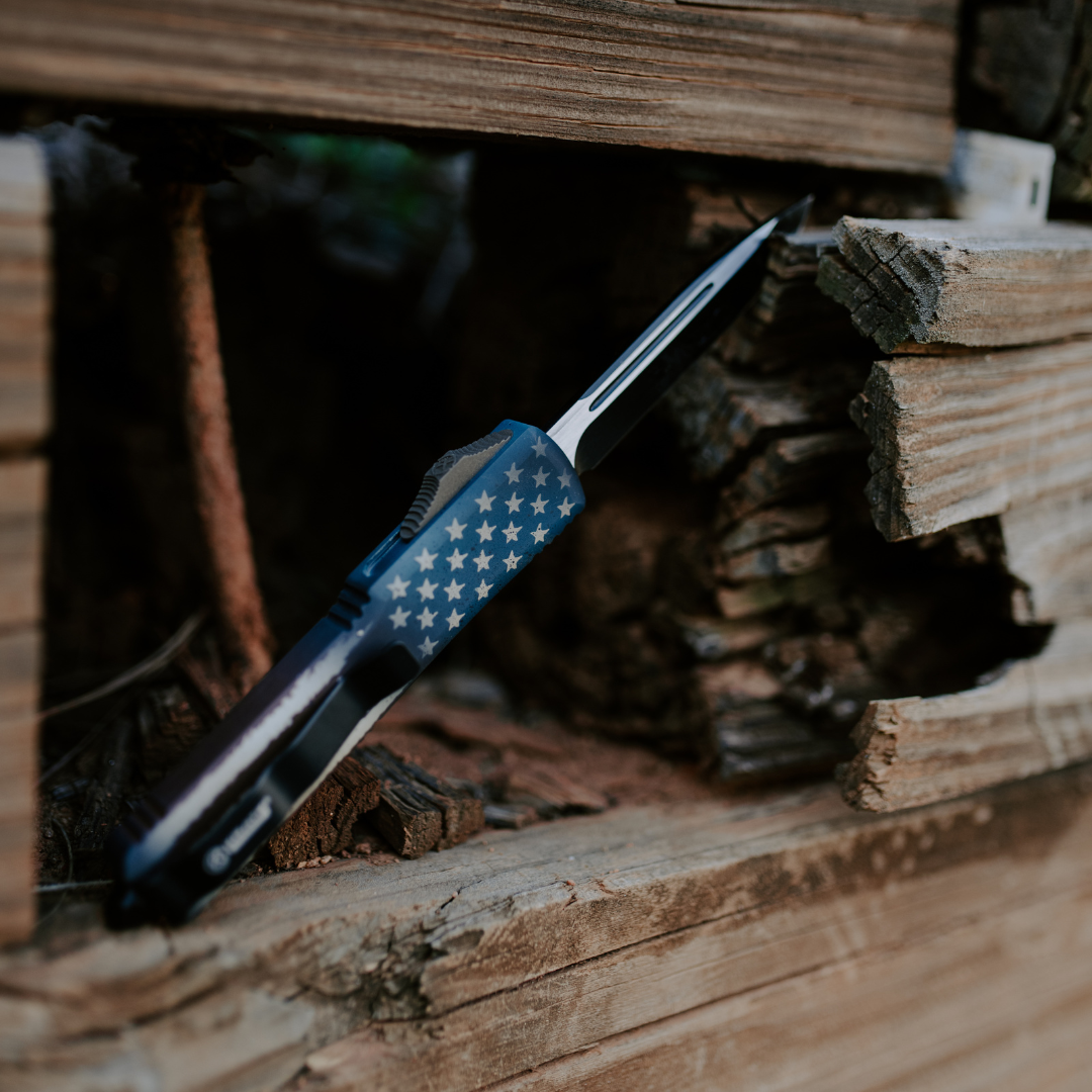 37Krate tactical OTF Knife Images