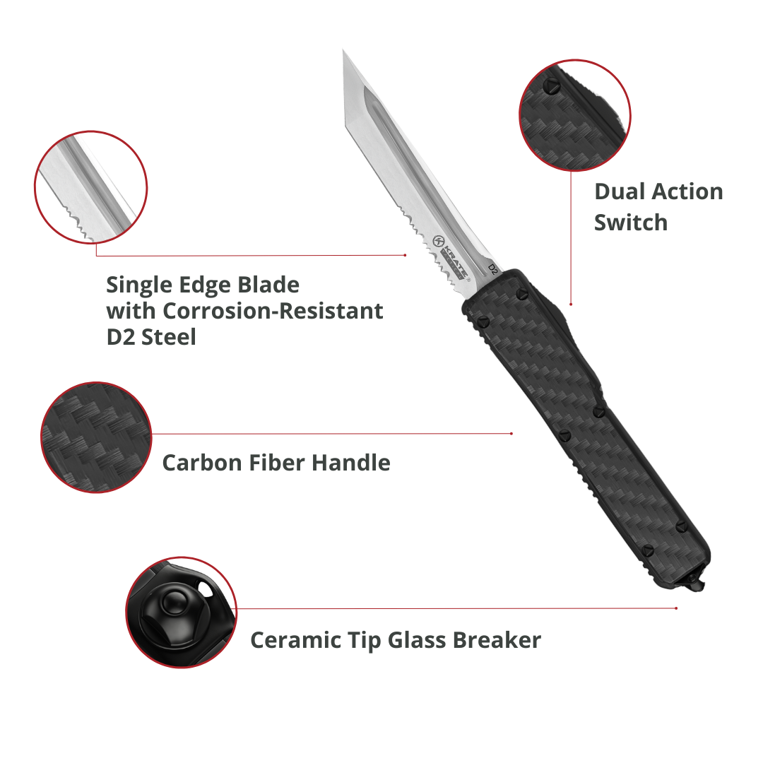 Karma (3) otf krate tactical knife
