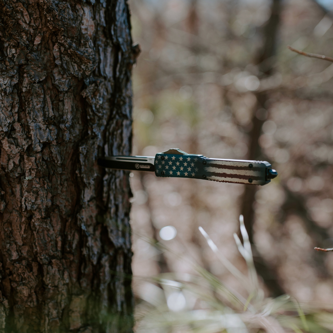 36Krate tactical OTF Knife Images