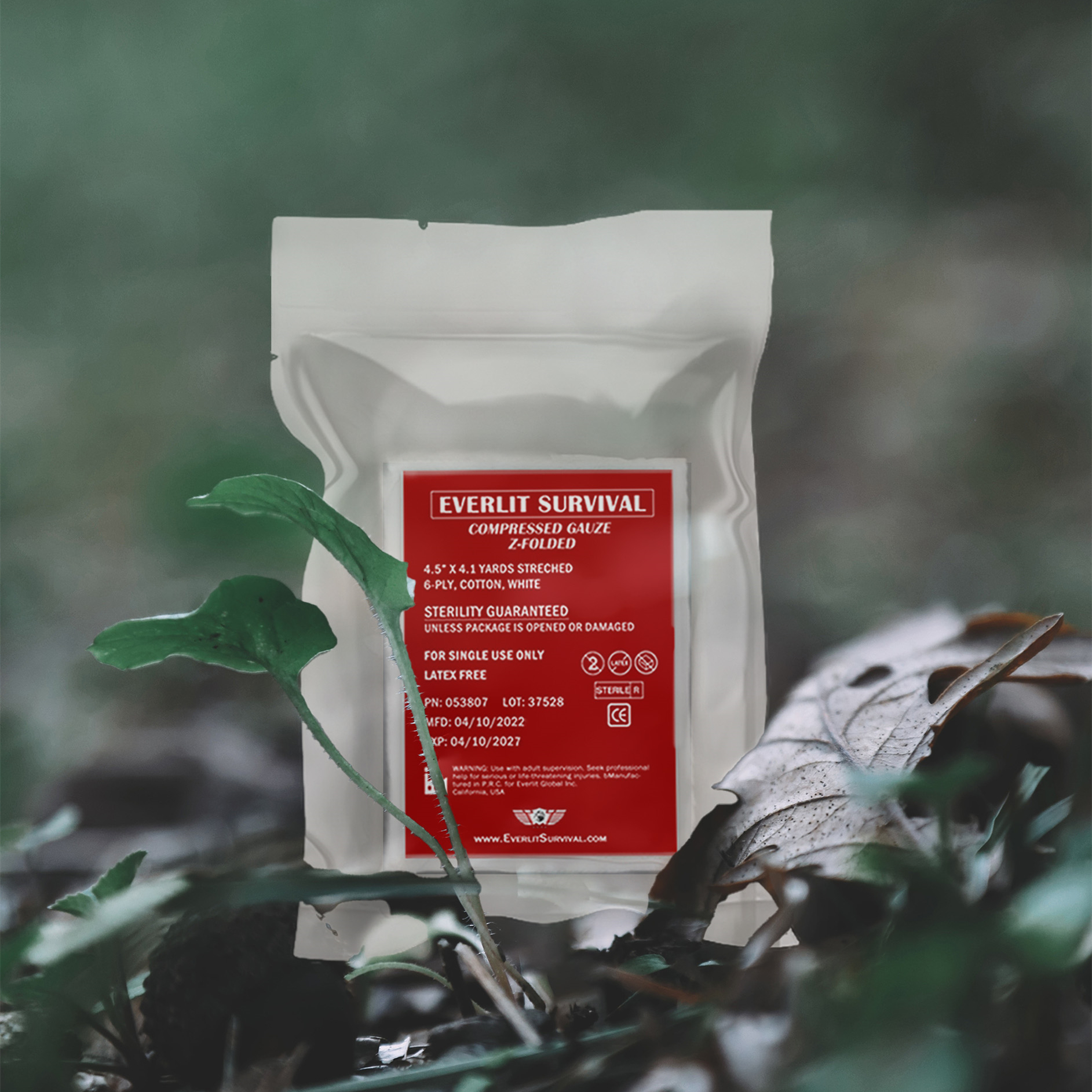 z folded compression Gauze 2