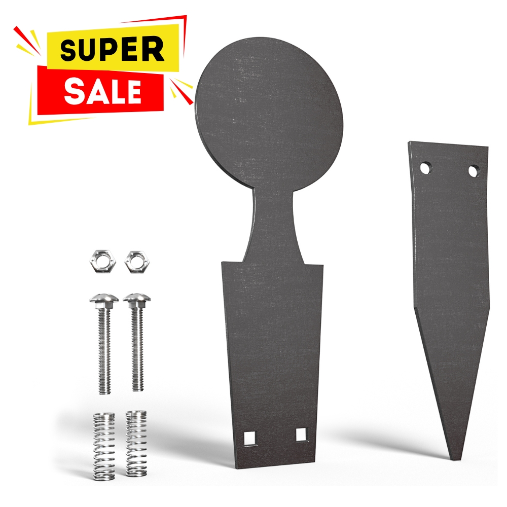 Round - Deck of Cards - 3/8" AR500 Steel