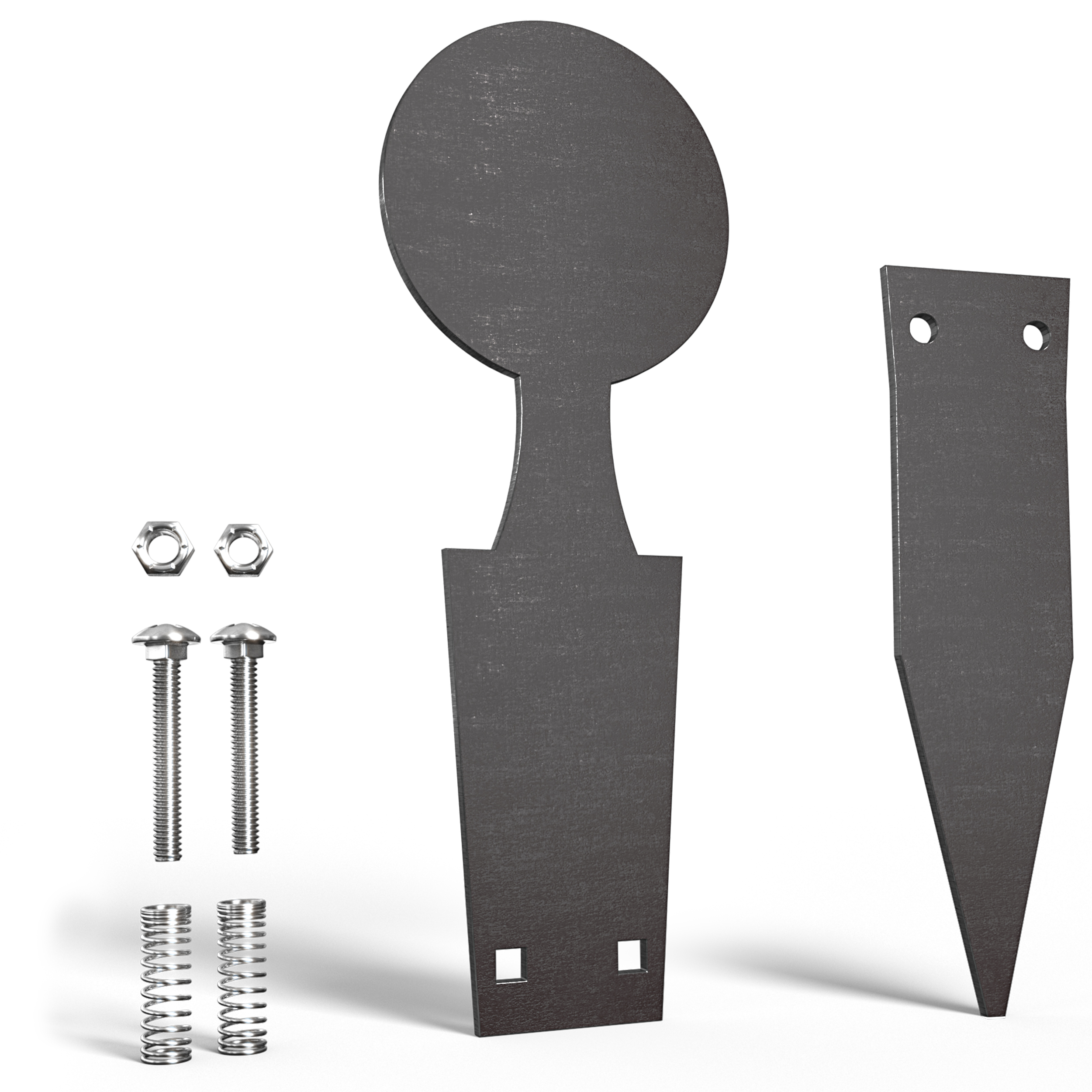 Round - Deck of Cards - 3/8" AR500 Steel