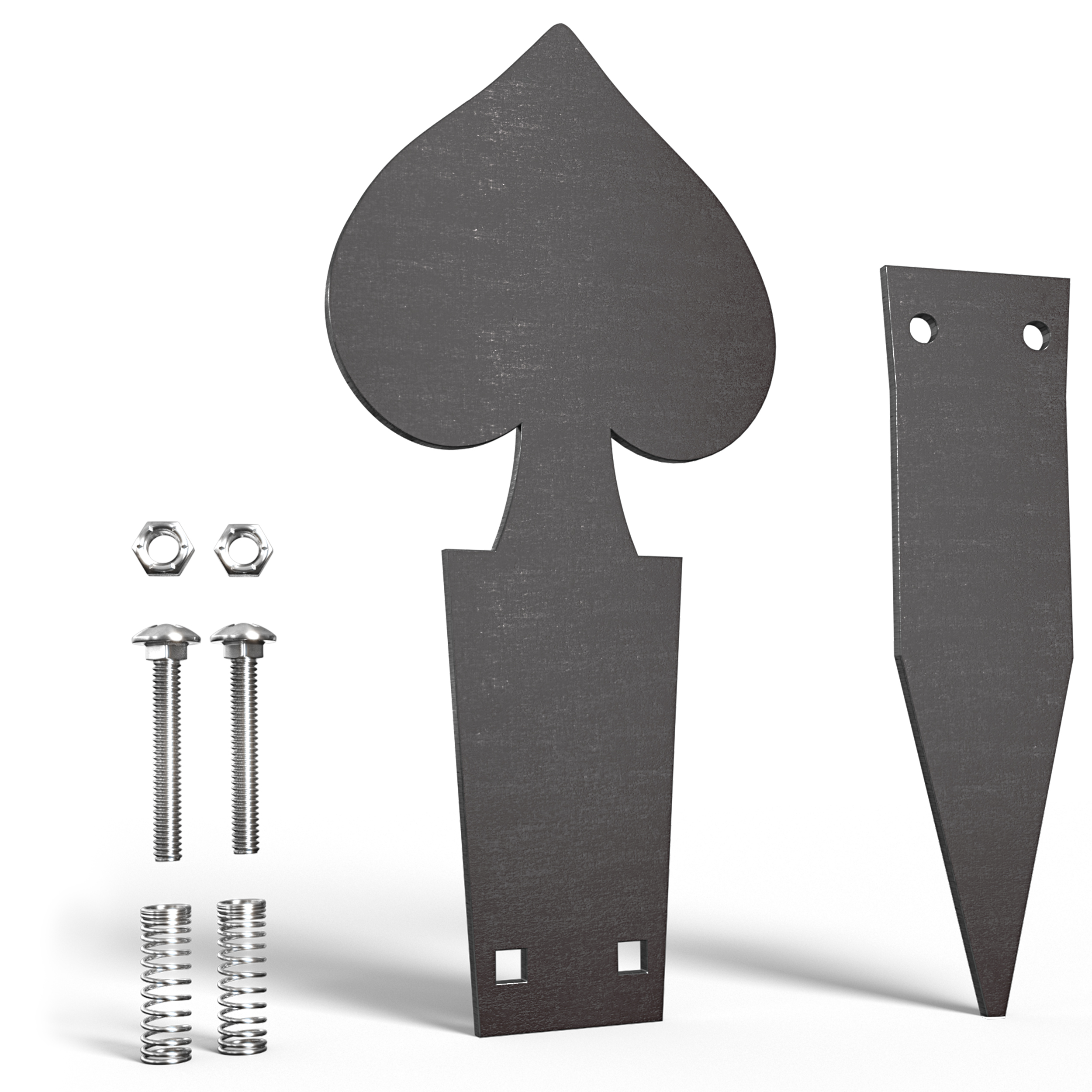 Spade - Deck of Cards - 3/8" AR500 Steel