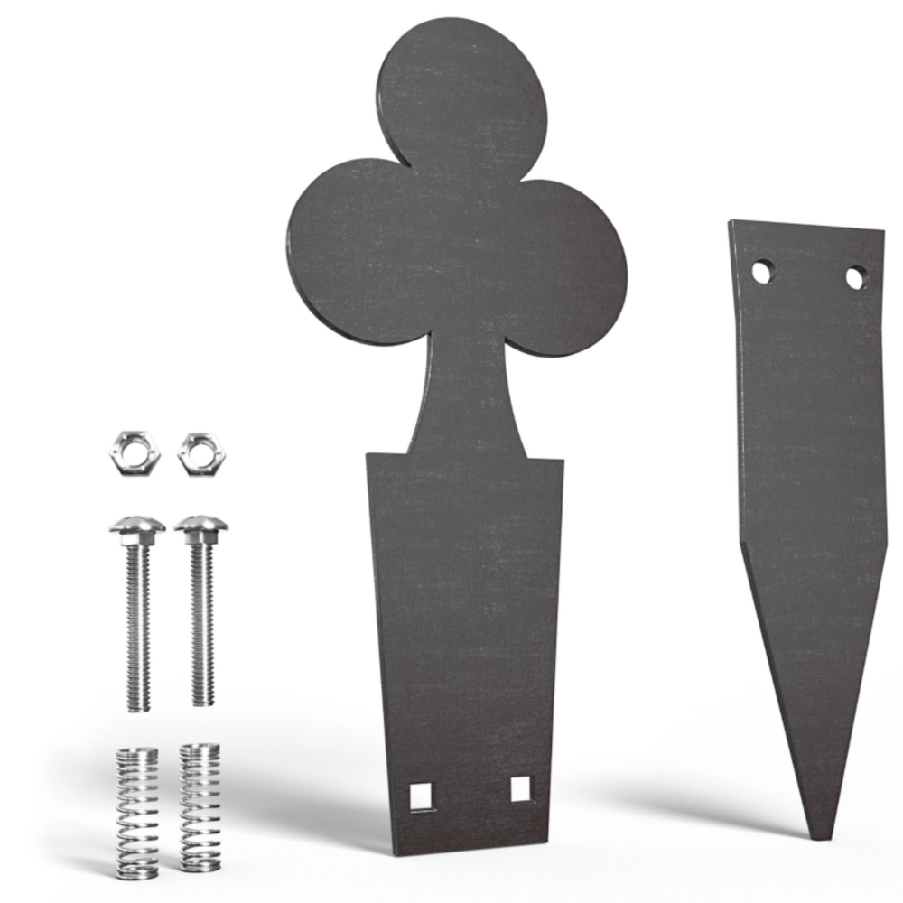 Club - Deck of Cards - 3/8" AR500 Steel